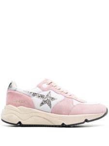 Golden Goose baskets Running-Sole en daim - Rose