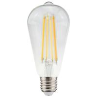 HOFTRONIC™ LED Filament lamp E27 - 11 Watt 1521 Lumen - ST64 Edison - 2700K Warmwit licht - Dimbaar - Helder glas HOFTRONIC™ LED Filament lamp E27 - 11 Watt 1521 Lumen - ST64 Edison - 2700K Warmwit licht - Dimbaar - Helder glas