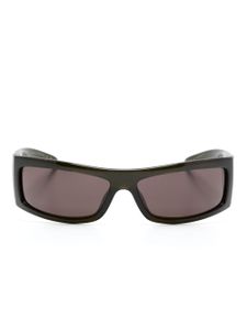 Gucci Eyewear lunettes de soleil à monture rectangulaire - Marron