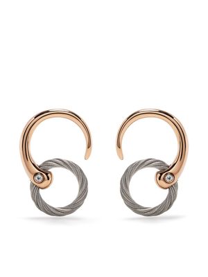 Charriol boucles d'oreilles Infinity Zen
