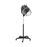Fohn - haardroger - met standaard en kap - op wielen - 1.100 W - zwart Fohn - haardroger - met standaard en kap - op wielen - 1.100 W - zwart