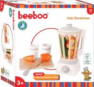 Beeboo Kitchen houten keukenmixer met accessoires, 15 stuks