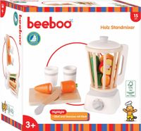 Beeboo Kitchen houten keukenmixer met accessoires, 15 stuks