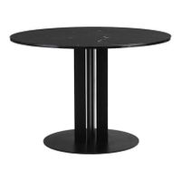 Normann Copenhagen Scala Eettafel - Ø 110 cm - Zwart Marmer - thumbnail