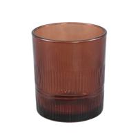 PTMD theelichthouder yousra l koperkleurig 10 cm | 6 stuks