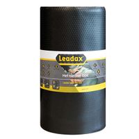 Leadax Loodvervanger 100 cm x 6 meter - Zwart - thumbnail