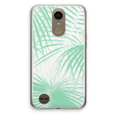 Palmbladeren: LG K10 (2017) Transparant Hoesje