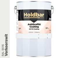 Holdbar Anti Graffiti Coating Verkeerswit (RAL 9016) 2,5 Kg