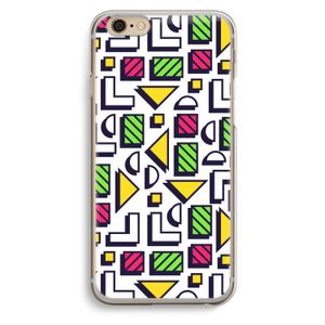 8-bit N°4: iPhone 6 / 6S Transparant Hoesje