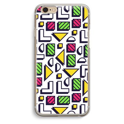 8-bit N°4: iPhone 6 / 6S Transparant Hoesje