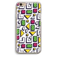 8-bit N°4: iPhone 6 / 6S Transparant Hoesje