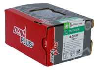 Dynaplus Unischroef/Spaanplaatschroef Ar-Coating Pk (Platkop) Torx TX20 4.0X50 | 200 stuks - 0281.08.25901