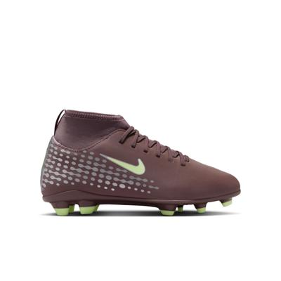 Nike Mercurial Superfly 10 Mbappé Club Gras / Kunstgras Voetbalschoenen (MG) Kids Bruin Neongeel Zilver Nike Mercurial Superfly 10 Mbappé Club Gras / Kunstgras Voetbalschoenen (MG) Kids Bruin Neongeel Zilver