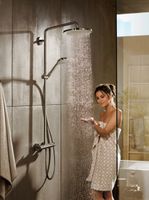 Doucheset Croma Select S 280 HansGrohe EcoSmart met Thermostaat 1 Jet Chroom - thumbnail