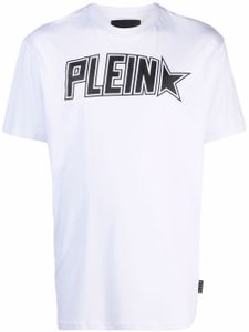 Philipp Plein t-shirt à logo Plein Star imprimé - Blanc