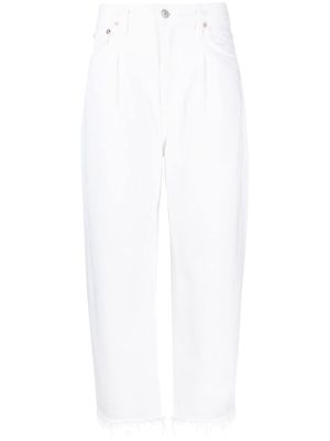 AGOLDE jean à coupe ample - Blanc