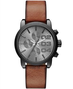 Horlogeband Diesel DZ5465 Leder Bruin 20mm