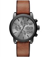 Horlogeband Diesel DZ5465 Leder Bruin 20mm - thumbnail