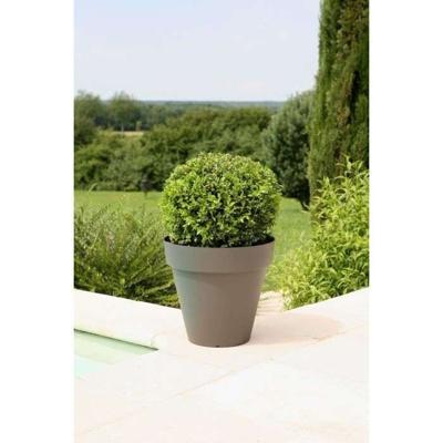 RIVIERA Soleilla bloempot - Rond - Ø 39,2 x 35,8 cm - Grijze glitter