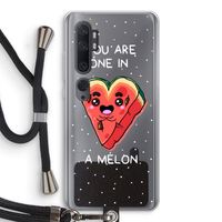 One In A Melon: Xiaomi Mi Note 10 Transparant Hoesje met koord