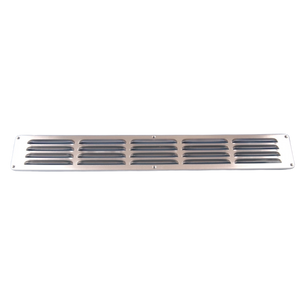 Aluminium Schoepenrooster Opbouw 650 X 90mm - Alu (1-6509a)