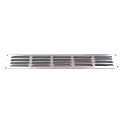 Aluminium Schoepenrooster Opbouw 650 X 90mm - Alu (1-6509a)