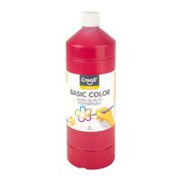 Plakkaatverf creall basic donkerrood 1000ml