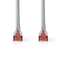 Nedis CAT6 Netwerkkabel | RJ45 Male | RJ45 Male | SF/UTP | 3.00 m | Rond | PVC | Grijs | Label - CCGL85220GY30 - thumbnail