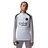 Nike Paris Saint-Germain x Jordan Strike Trainingstrui 1/4-Zip 2025-2026 Kids Wit Grijs Zwart