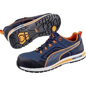 PUMA Crosstwist Low 643100-40 Veiligheidsschoenen S3 Schoenmaat (EU): 40 Blauw, Oranje 1 stuk(s)