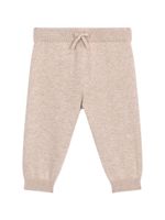 Dolce & Gabbana Kids pantalon de jogging à logo intarsia - Tons neutres - thumbnail