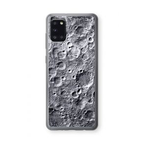 Maanlandschap: Samsung Galaxy A31 Transparant Hoesje