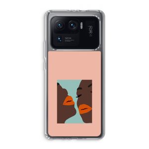 Orange lips: Xiaomi Mi 11 Ultra Transparant Hoesje