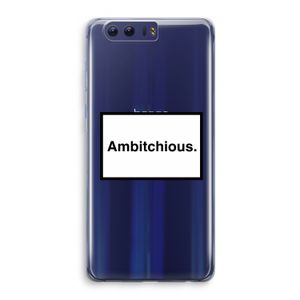 Ambitchious: Honor 9 Transparant Hoesje