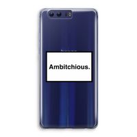 Ambitchious: Honor 9 Transparant Hoesje