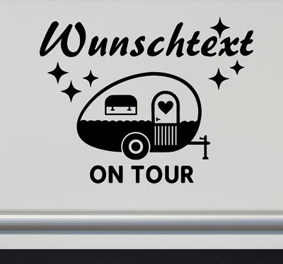 custom op tournee caravan sticker