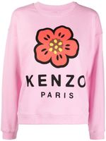 Kenzo pull à logo imprimé - Rose - thumbnail