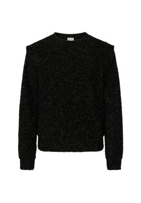 Sweater Carolla Terry Vis Black