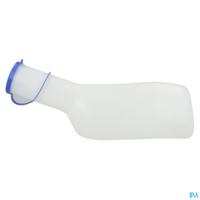 Wm Urinaal Man Melkwit Blauw Deksel 1