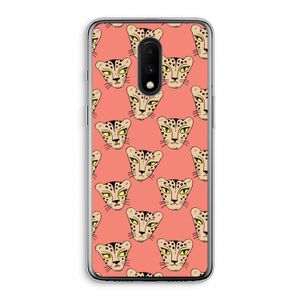 Tijger: OnePlus 7 Transparant Hoesje