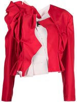 Comme Des Garçons Asymmetrisch jack - Rood - thumbnail