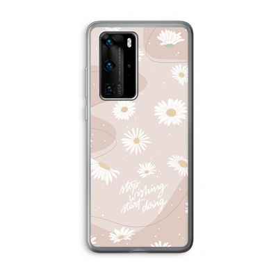 Daydreaming becomes reality: Huawei P40 Pro Transparant Hoesje