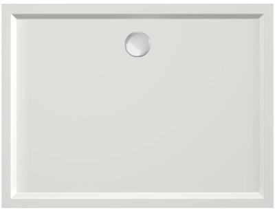 Xenz Mariana Plus Douchebak 140x100x6 cm Edelweiss