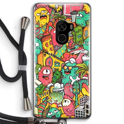 Vexx City: Xiaomi Mi Mix 2 Transparant Hoesje met koord