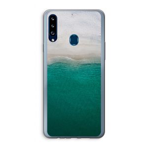 Stranded: Samsung Galaxy A20s Transparant Hoesje