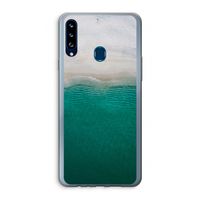 Stranded: Samsung Galaxy A20s Transparant Hoesje