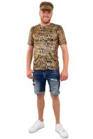 Panter Shirt Goud Unisex
