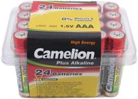 Battery Sales Europe plus alkaline aaa/lr03 batterij box 24 stuks