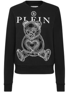 Philipp Plein sweat en coton à logo imprimé - Noir