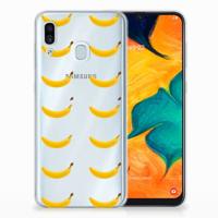 Samsung Galaxy A30 | Siliconen Case | Banana